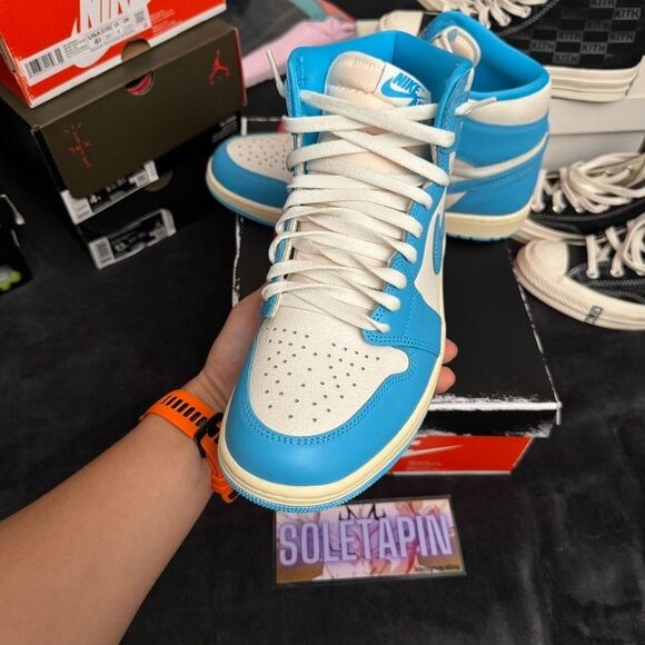 Nike Air Jordan Retro 1 High OG UNC Reimagined - BRAND NEW - Men\'s Size 9.5
